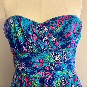 VINTAGE SHOSHANNA || SWEETHEART MINI DRESS